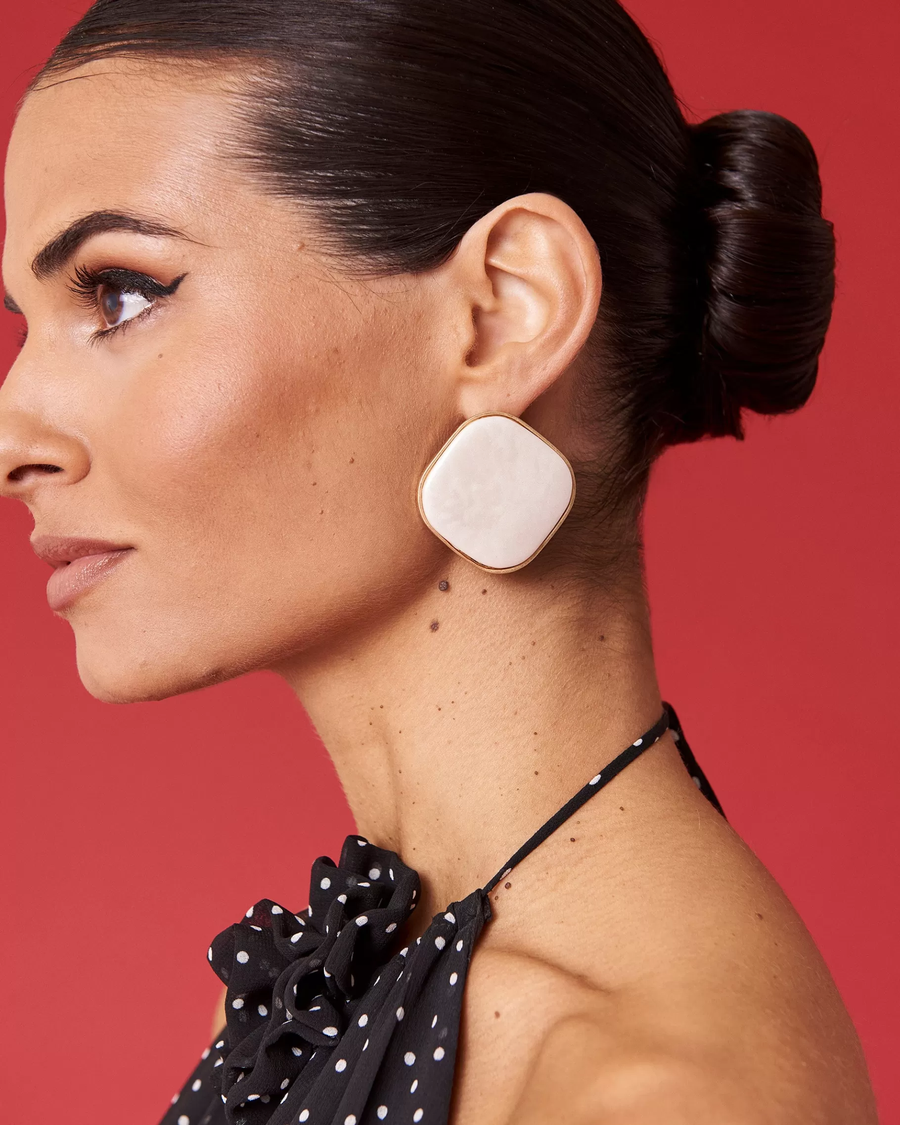 Lady Pipa Jewelry | Rombo Earrings