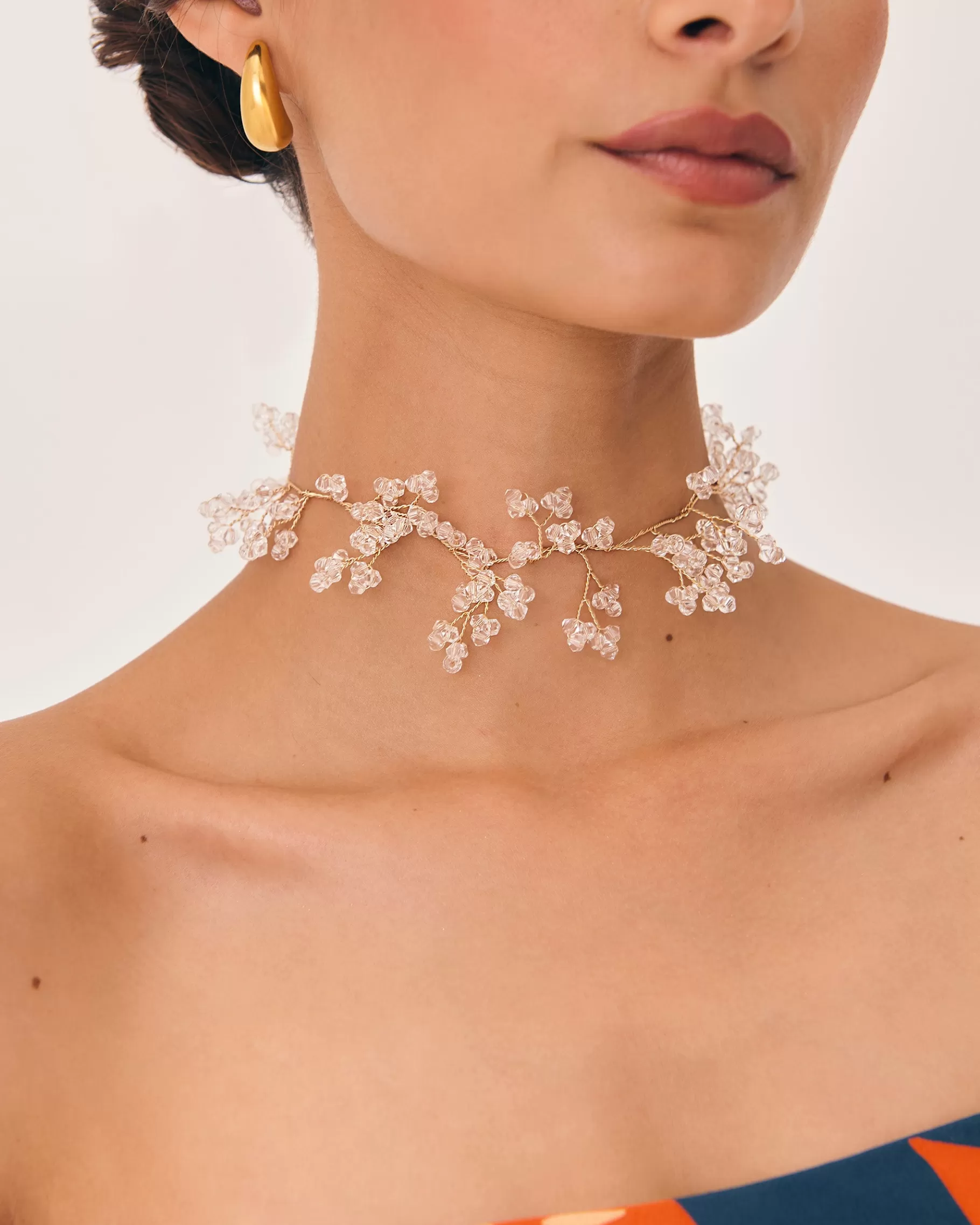 Lady Pipa Jewelry | Snow Choker By Strawberry Fanatic